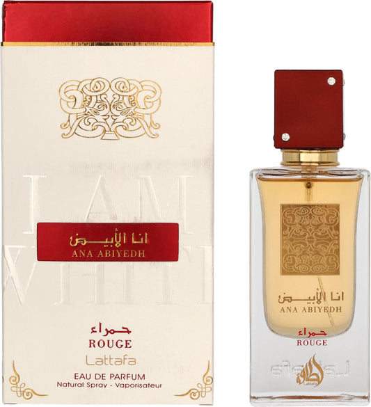 Ana Abiyedh Rouge - Eau De Parfum 60ml - by Lattafa - Royal Parfums